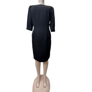 Vintage Spenser Jeremy Black Long Sleeve Dress